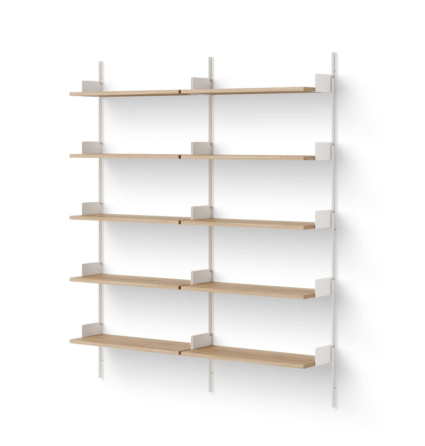 Library 1900 Wall Shelf Oak New Works