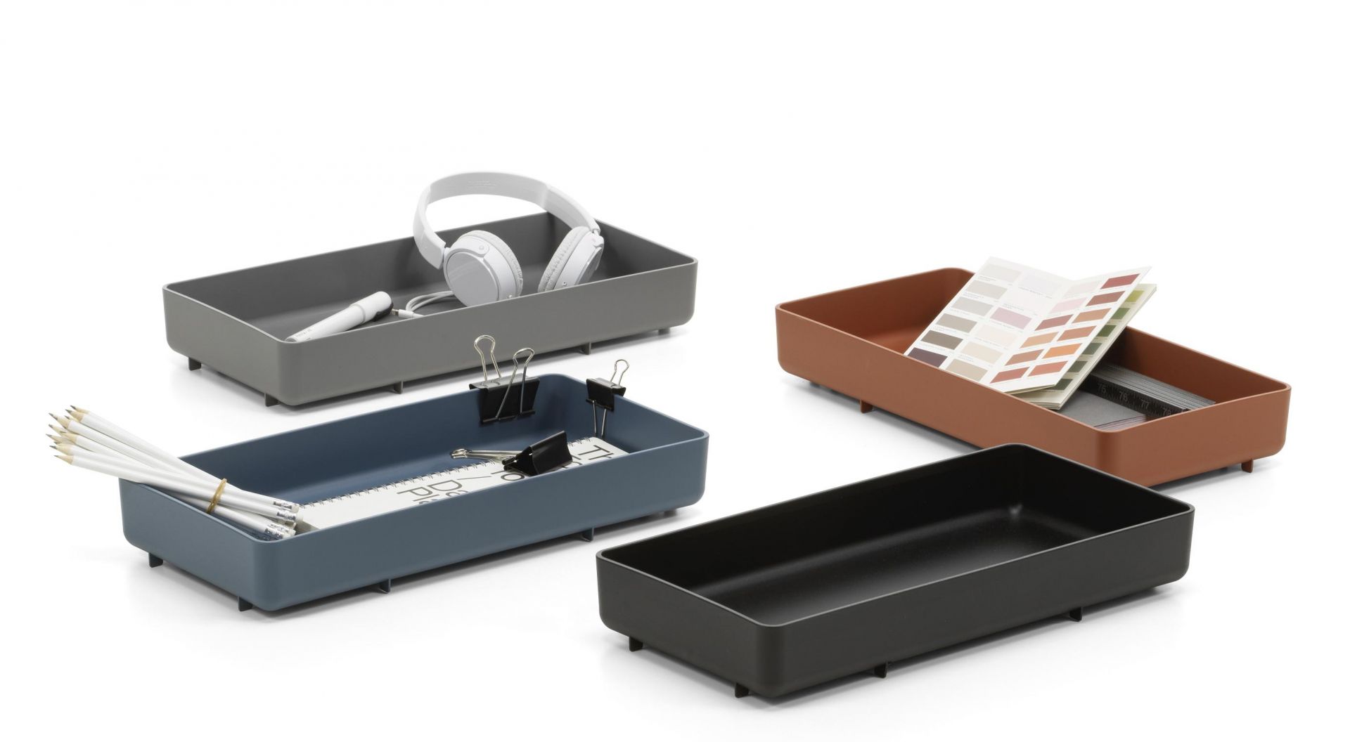 Chap Tray RE Tray Vitra Dark Grey