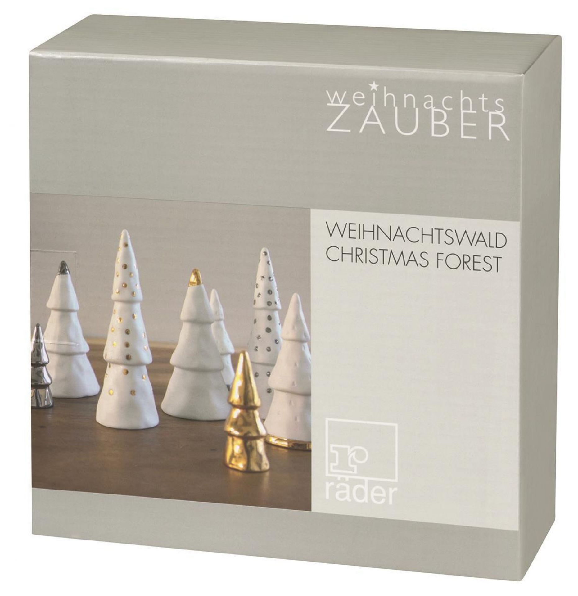 Winterzeit Christmas Forest Set silver Räder
