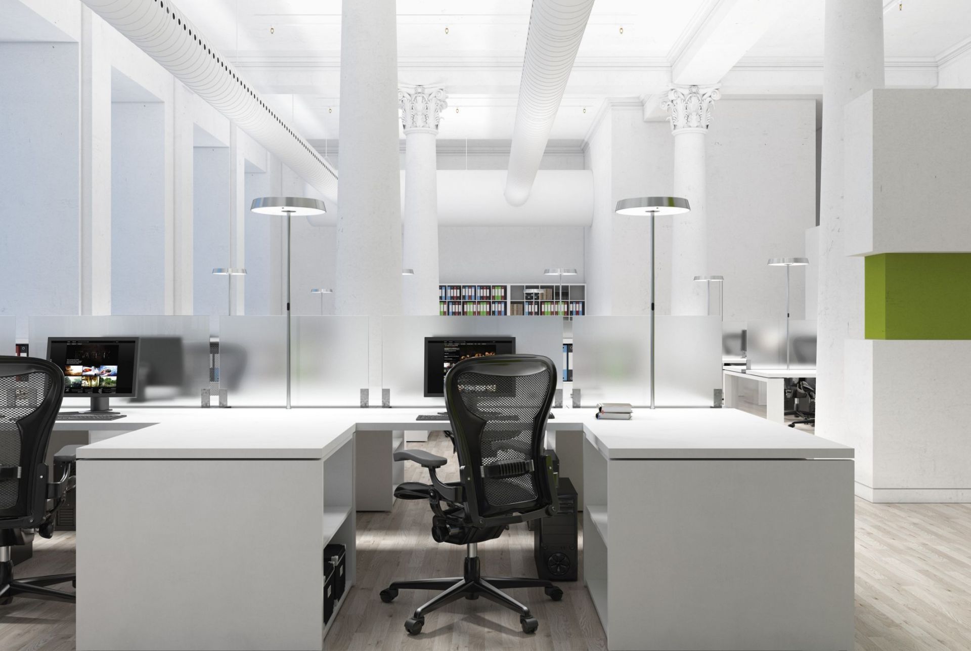 Koi-S Surface-mounted table lamp for USM Haller Belux