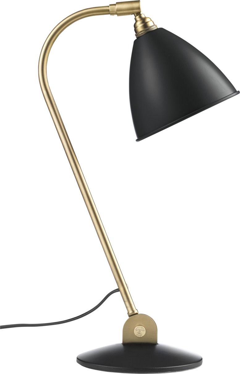 Bestlite BL 2 Table lamp Black / Brass Gubi Bestlite BL 2 Table lamp Black / Brass Gubi