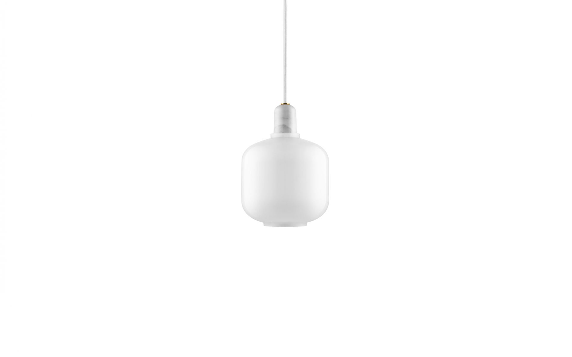 Amp Lamp Pendant light Normann Copenhagen Gold/Green Ø 11,2 cm