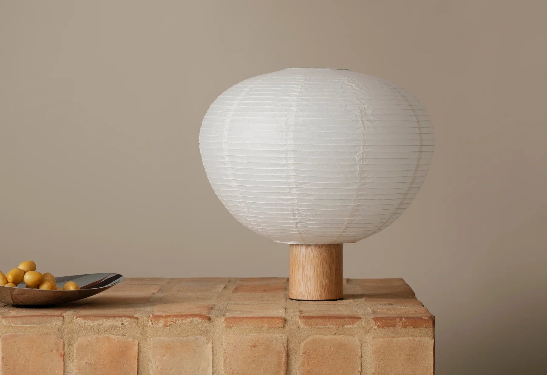 Kami rice paper table lamp Blomus