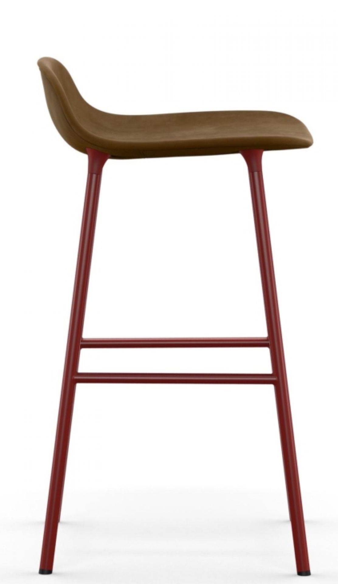 Form Barstool  H 65 cm Steel Upholstered Normann Copenhagen