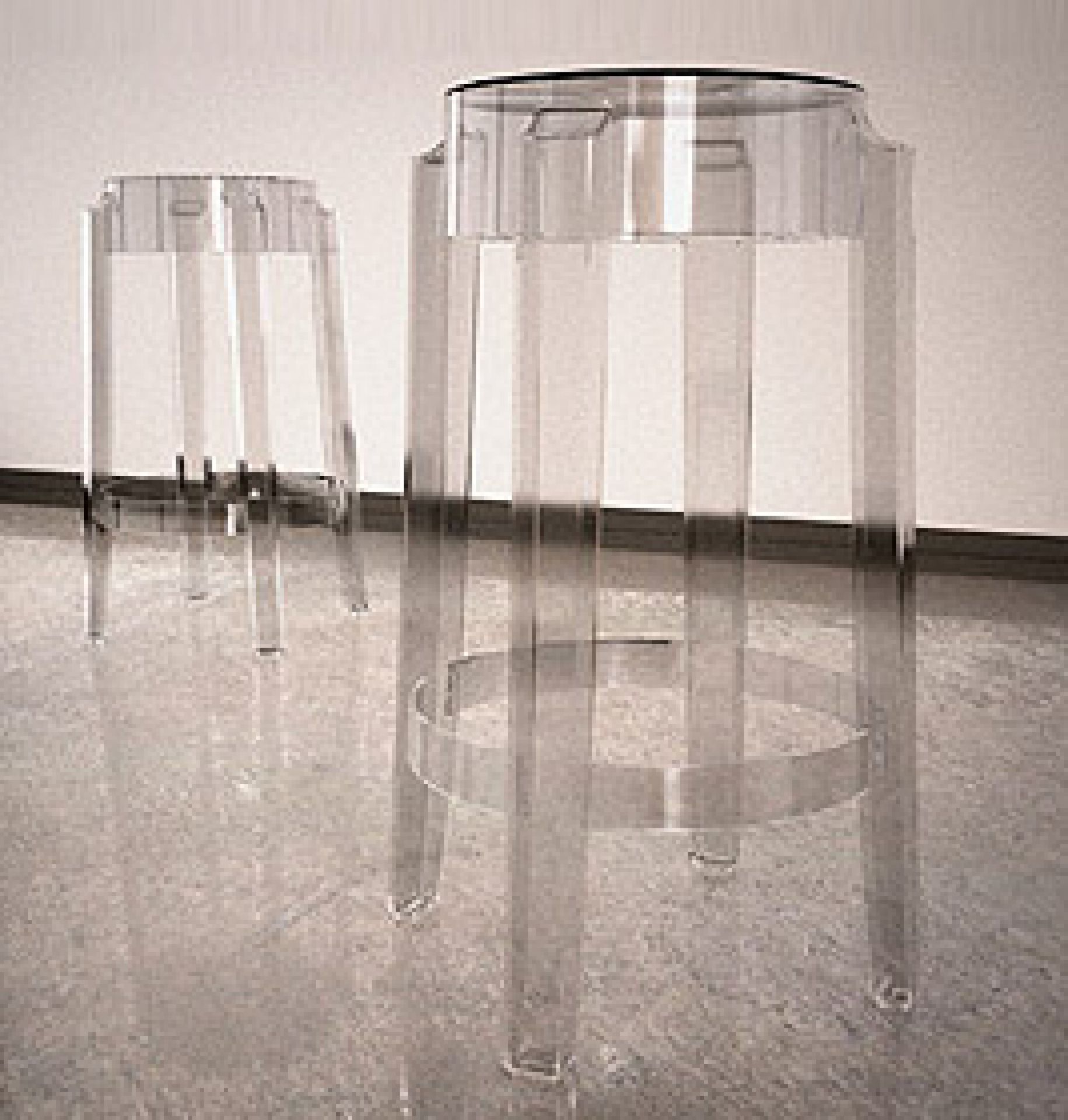 Charles Ghost Stool Set of 2 Kartell
