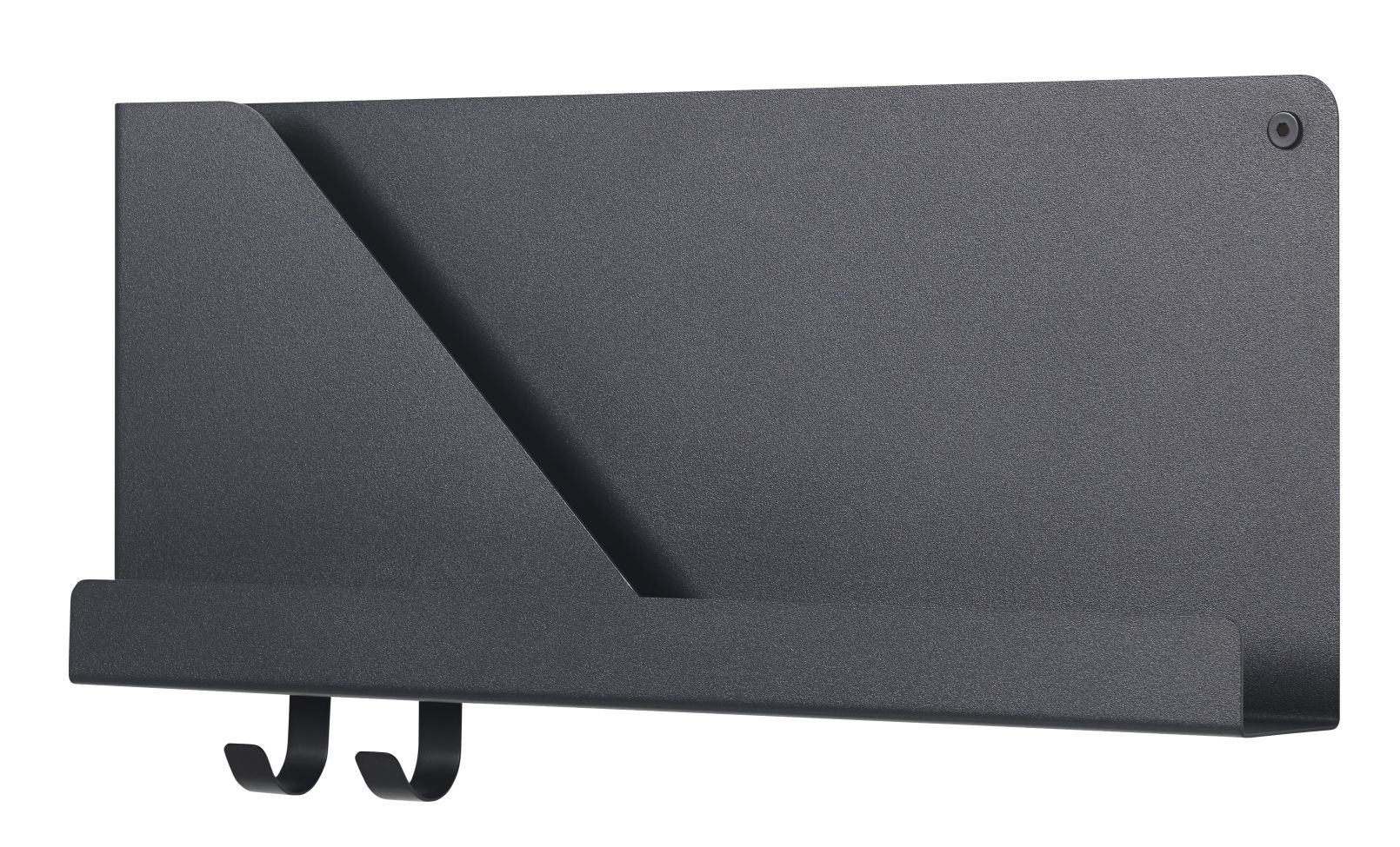 Folded Shelves Shelf Black 51x22 cm Muuto