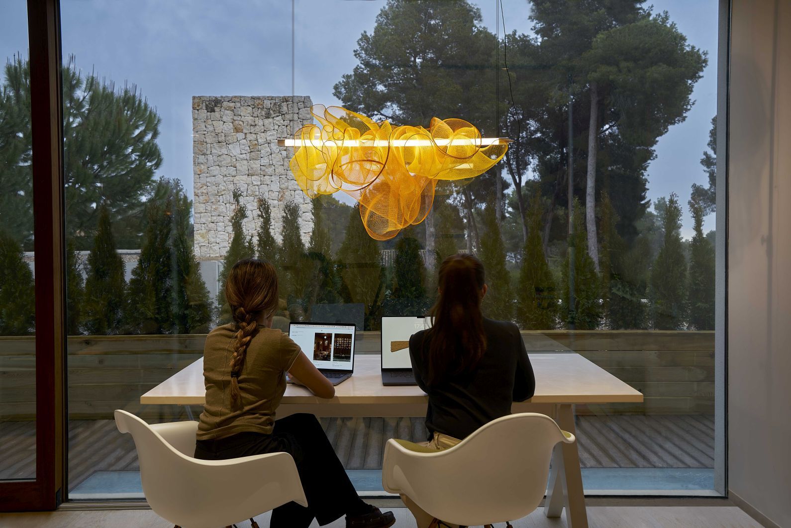 The Cloud Suspension lamp Short L100cm LZF Lamps