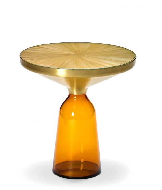Table top Straw marquetry for Bell Side Table ClassiCon