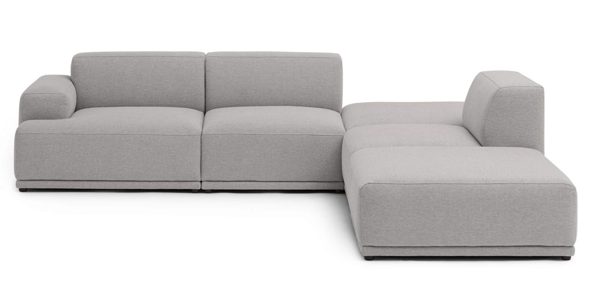 Connect Soft Modular corner sofa Clay 12 configuration 3 Muuto