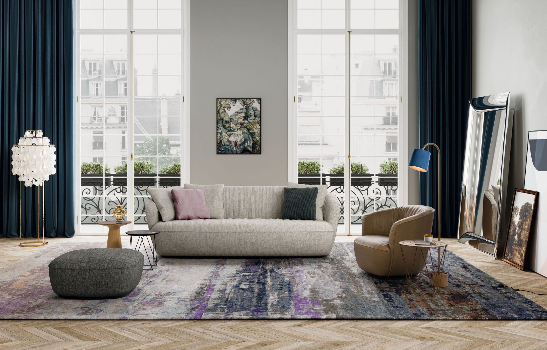 Ishino Sofa Walter Knoll