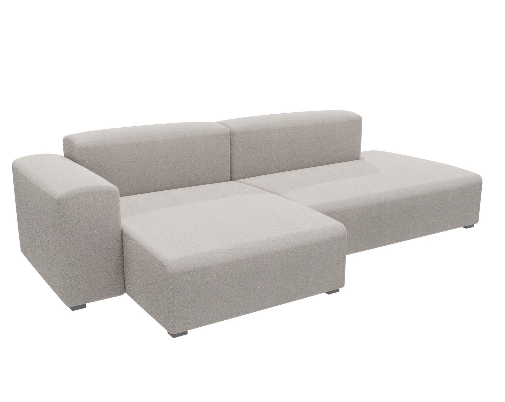 Mags Soft Sofa Low Armrest 2 1/2-Seater Combination 3 Hay 