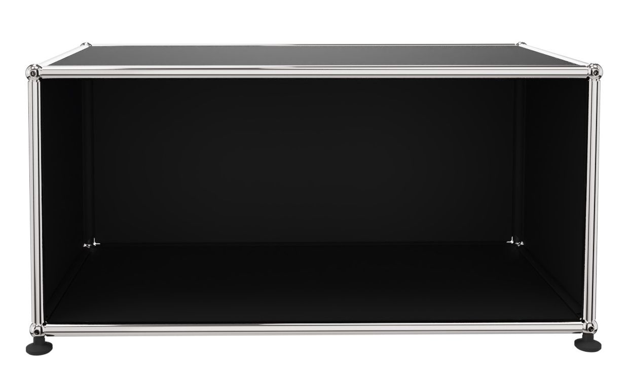 USM Haller Lowboard Open Graphite black - FAST DELIVERY