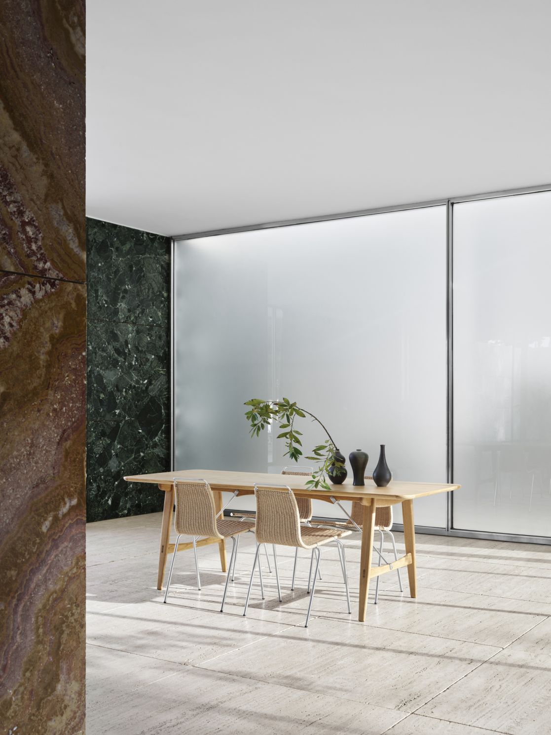 PK1 chair natural cord Carl Hansen & Søn 