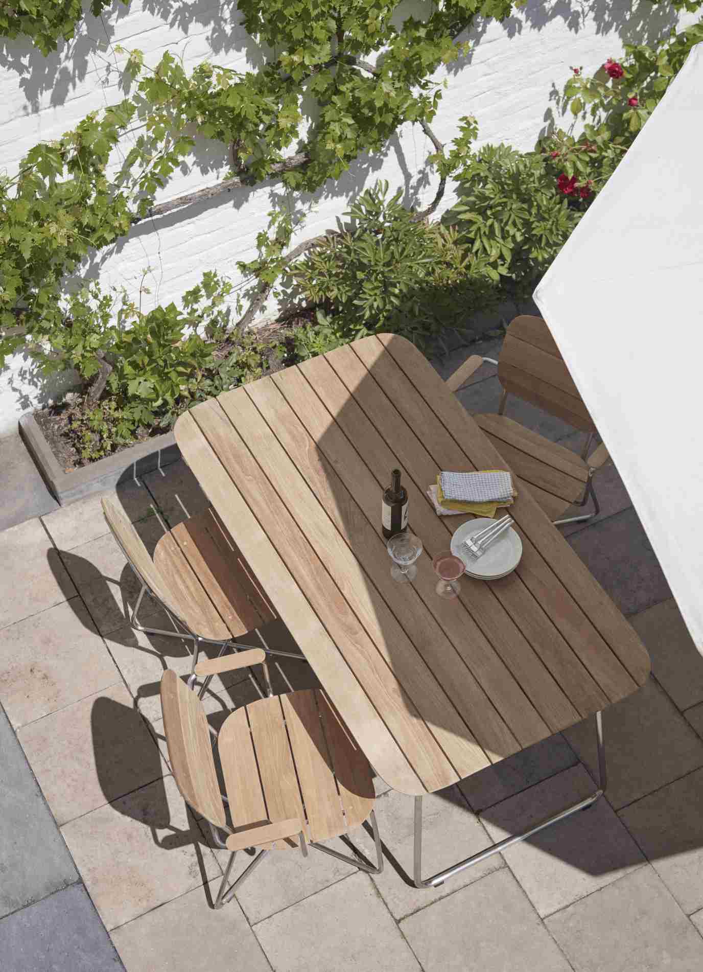 Lilium Armchair Outdoor Skagerak by Fritz Hansen