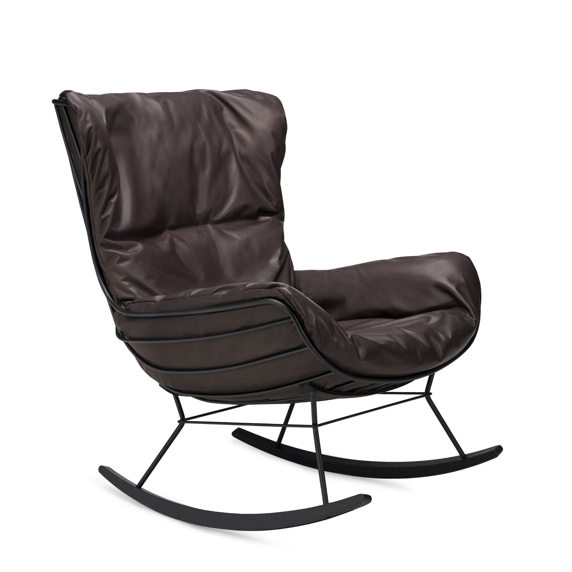 Leyasol Rocking Wingback Chair Freifrau Manufaktur