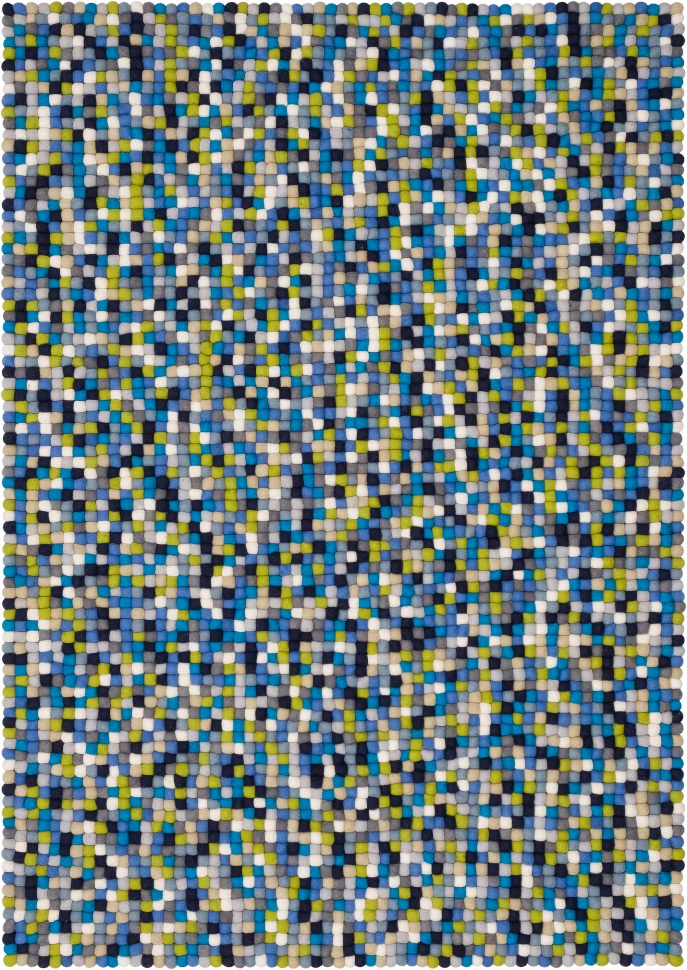 Felt ball Carpet 160x230 cm Myfelt Fritz