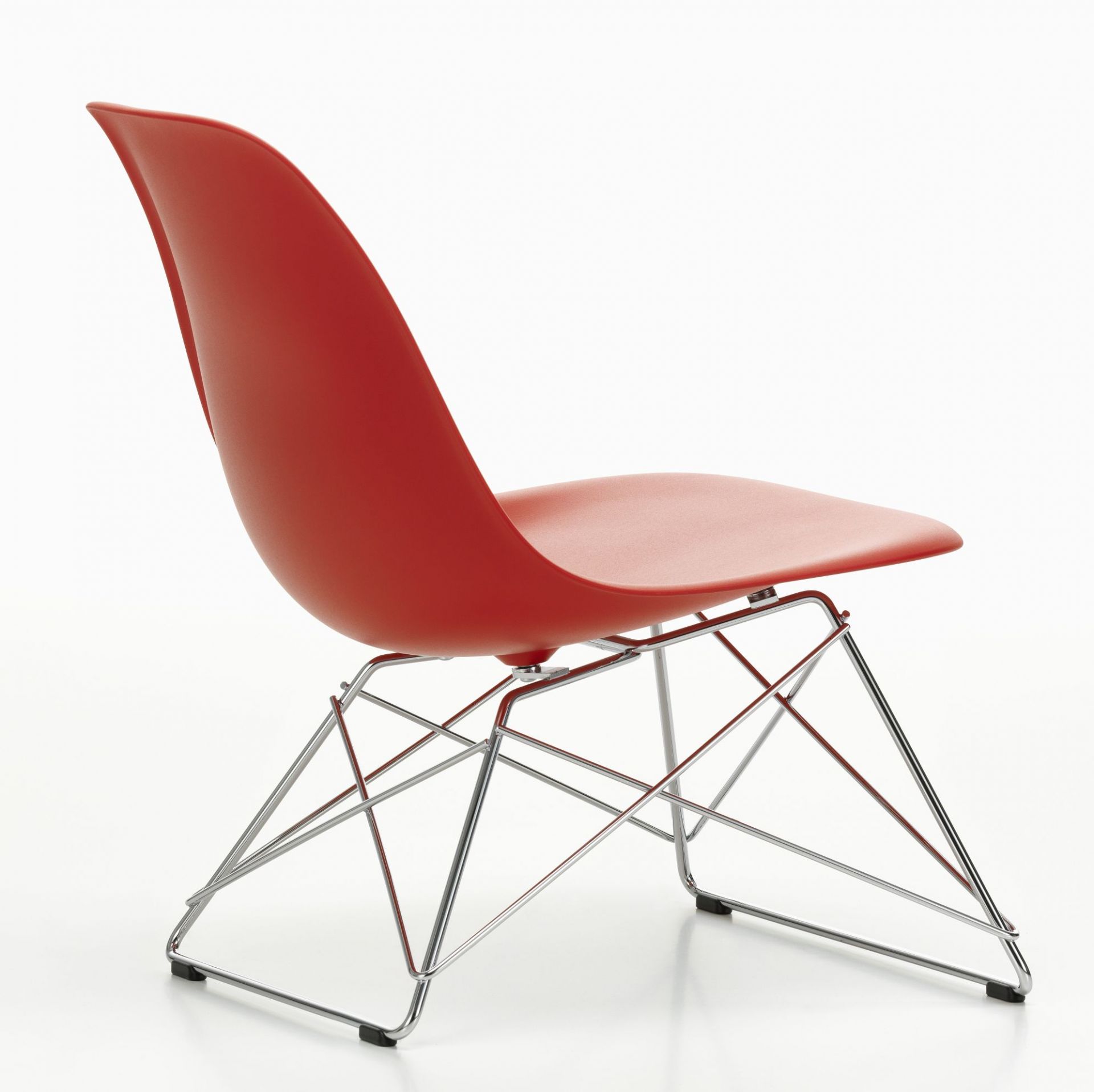 Eames Plastic Side Chair LSR Chair Vitra