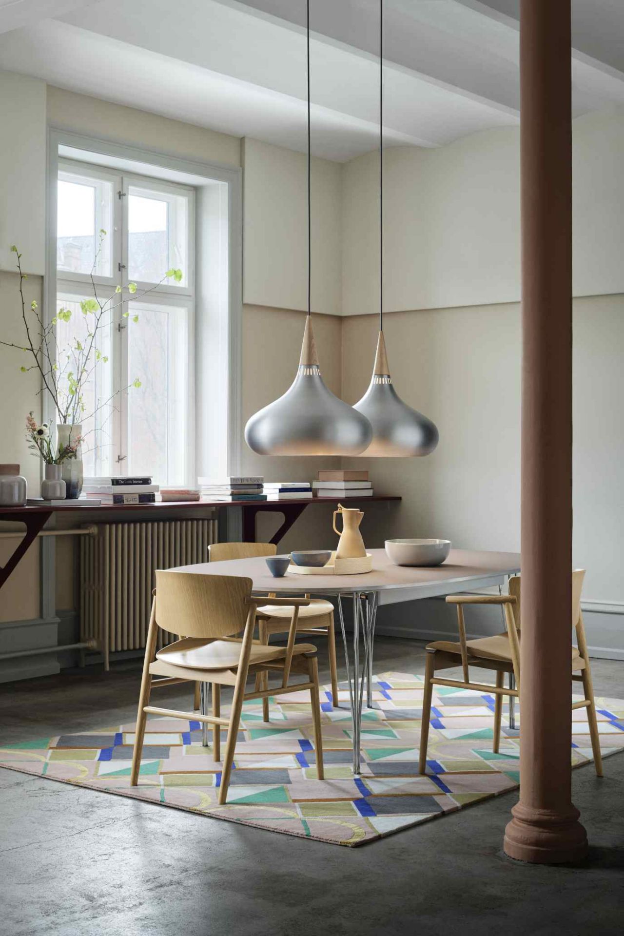 Orient pendant lamp SILVER Fritz Hansen SINGLE PIECES