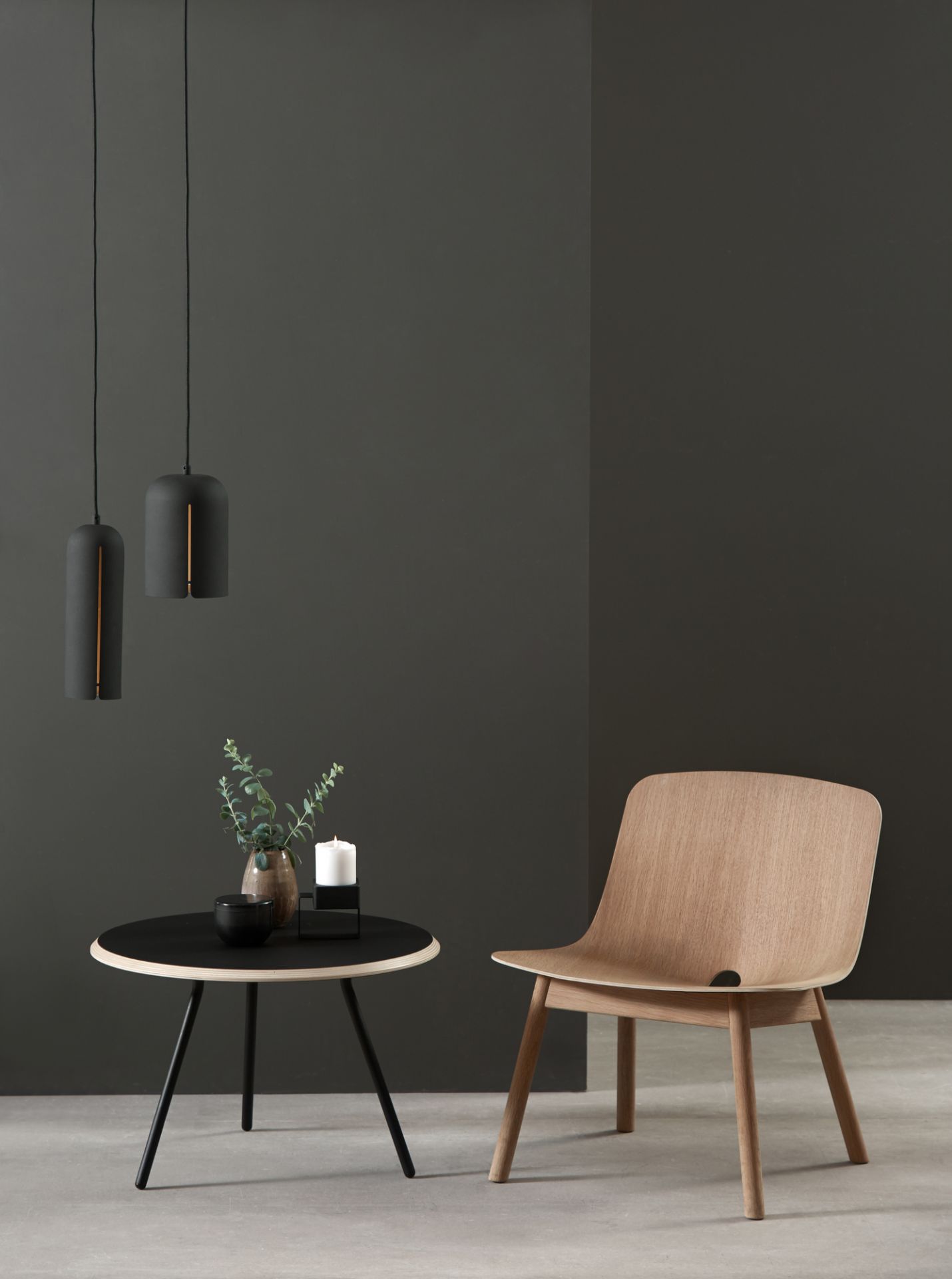 Gap Pendant lamp tall Woud