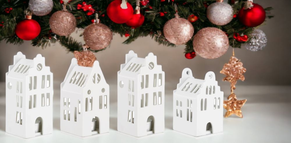 Home Light House Assortment Set of 4 Räder