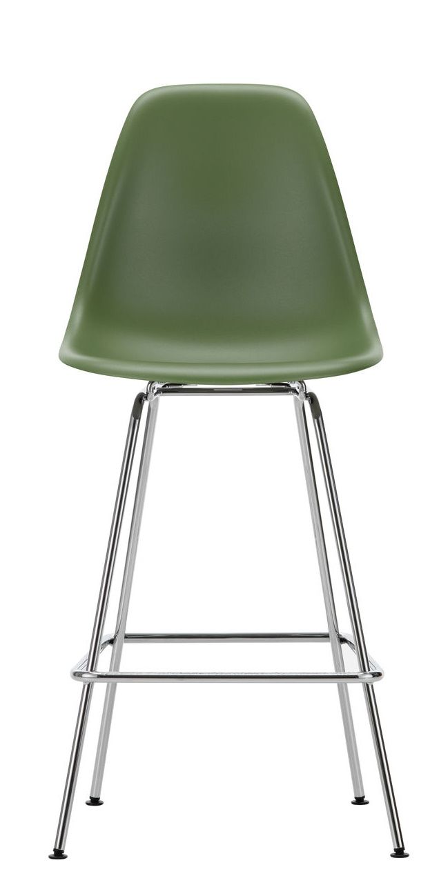 Eames Plastic Bar Stool Medium Vitra