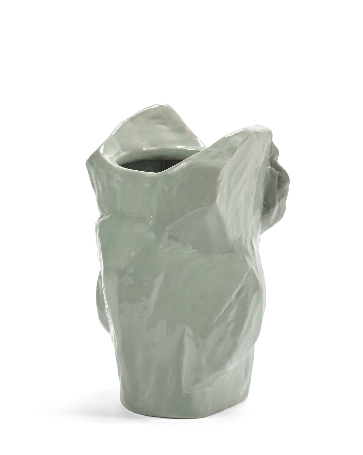 Owl Vase S Serax Light blue
