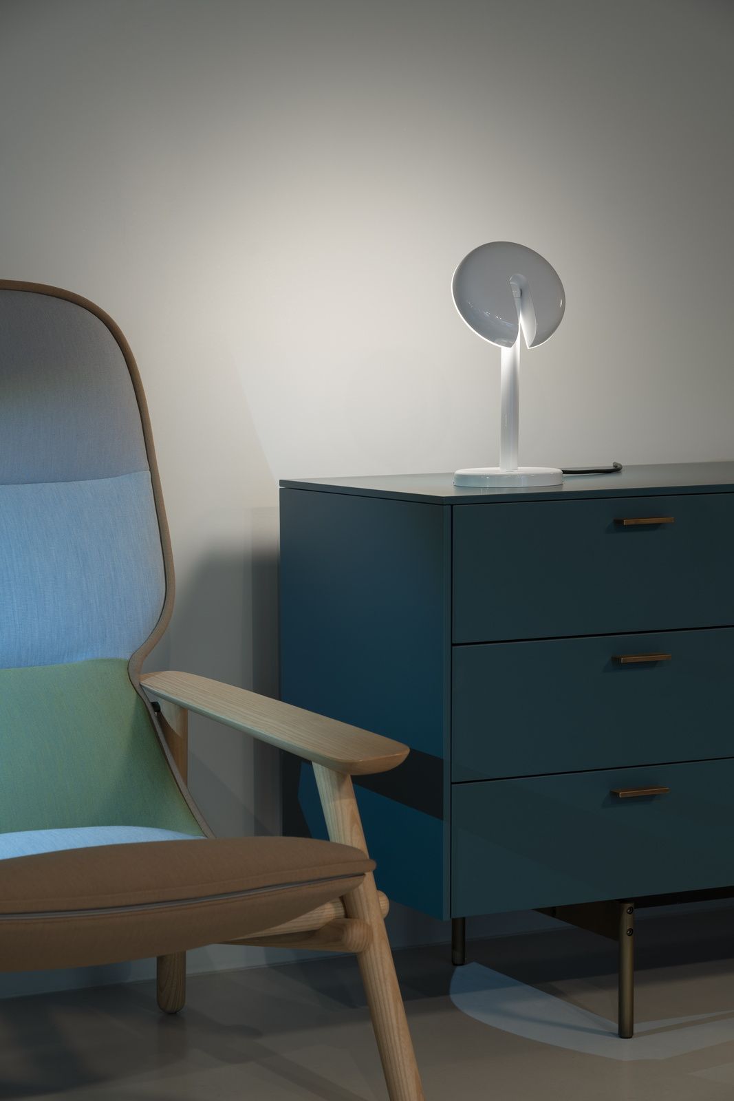 Cabriolette table lamp black Martinelli Luce