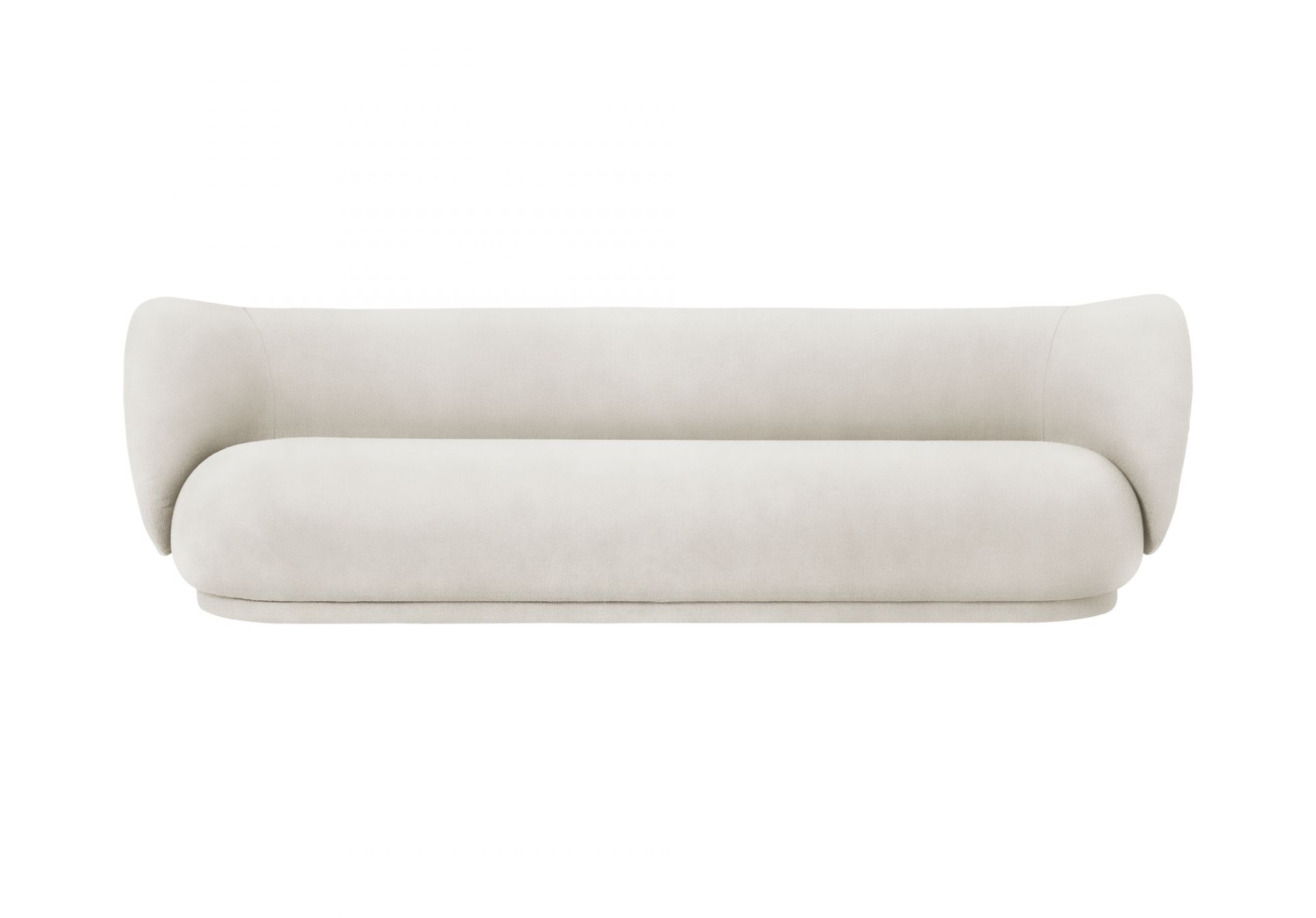 Rico Sofa Brushed 4-Sitzer Weiss Ferm Living