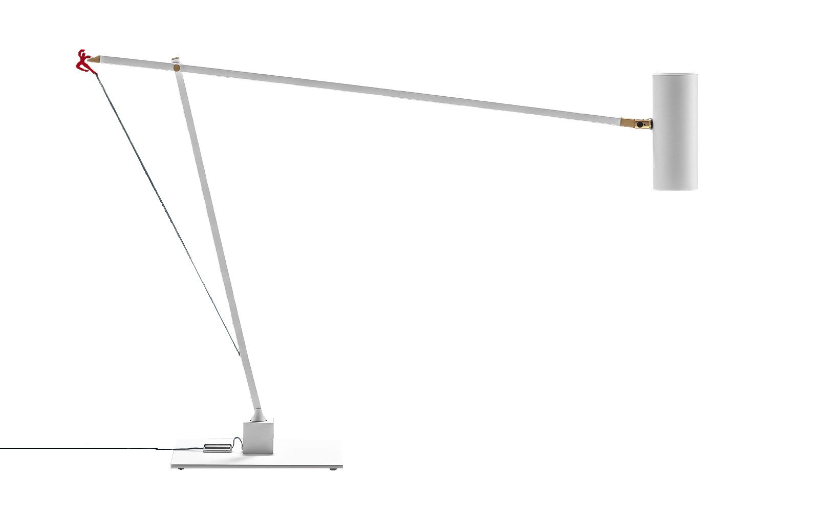 Ettorino T Table Lamp white Catellani & Smith