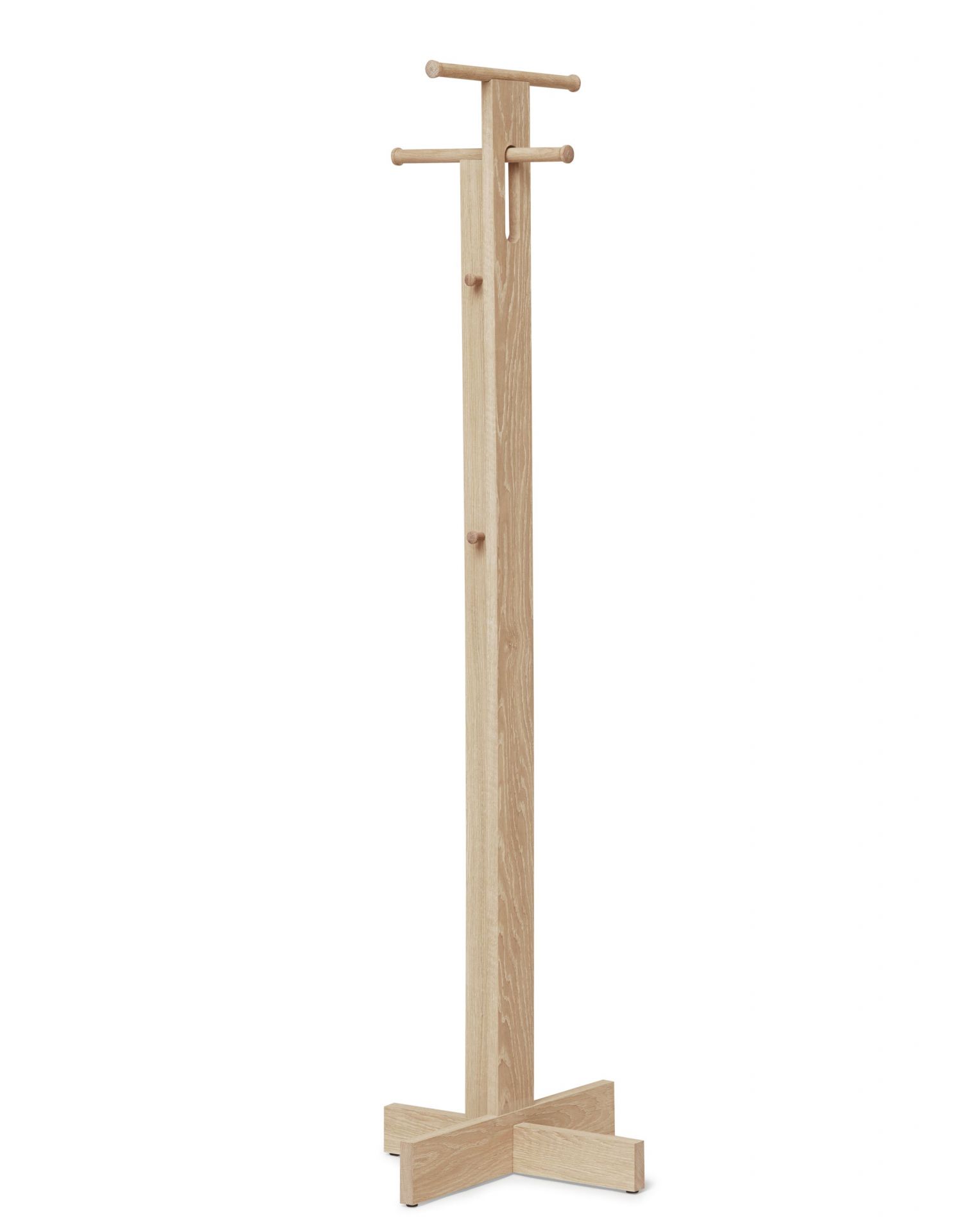 Foyer Coat Rack white oiled Form & Refine