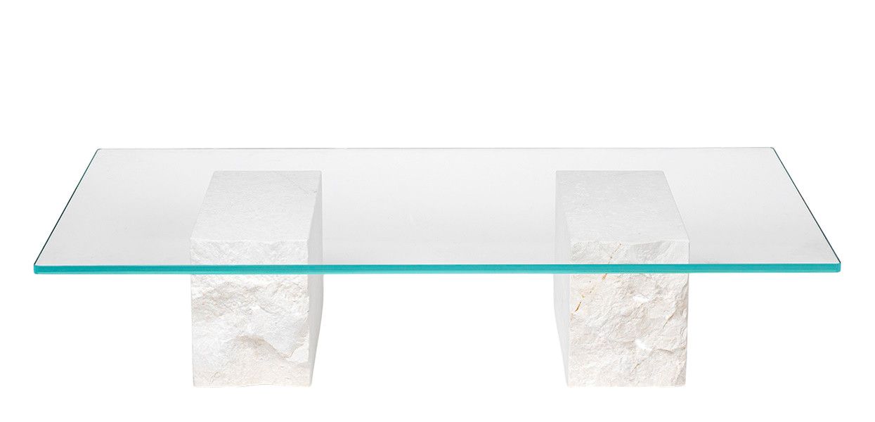 Mineral Coffee Table - Bianco Curia Coffee Table Ferm Living