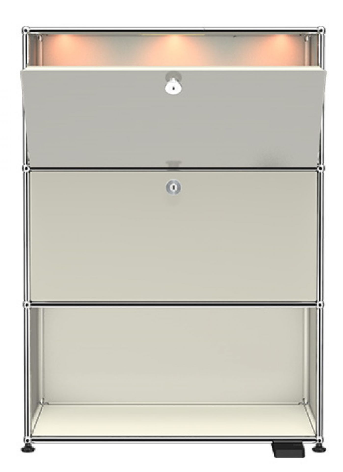 USM Haller E Highboard Light grey