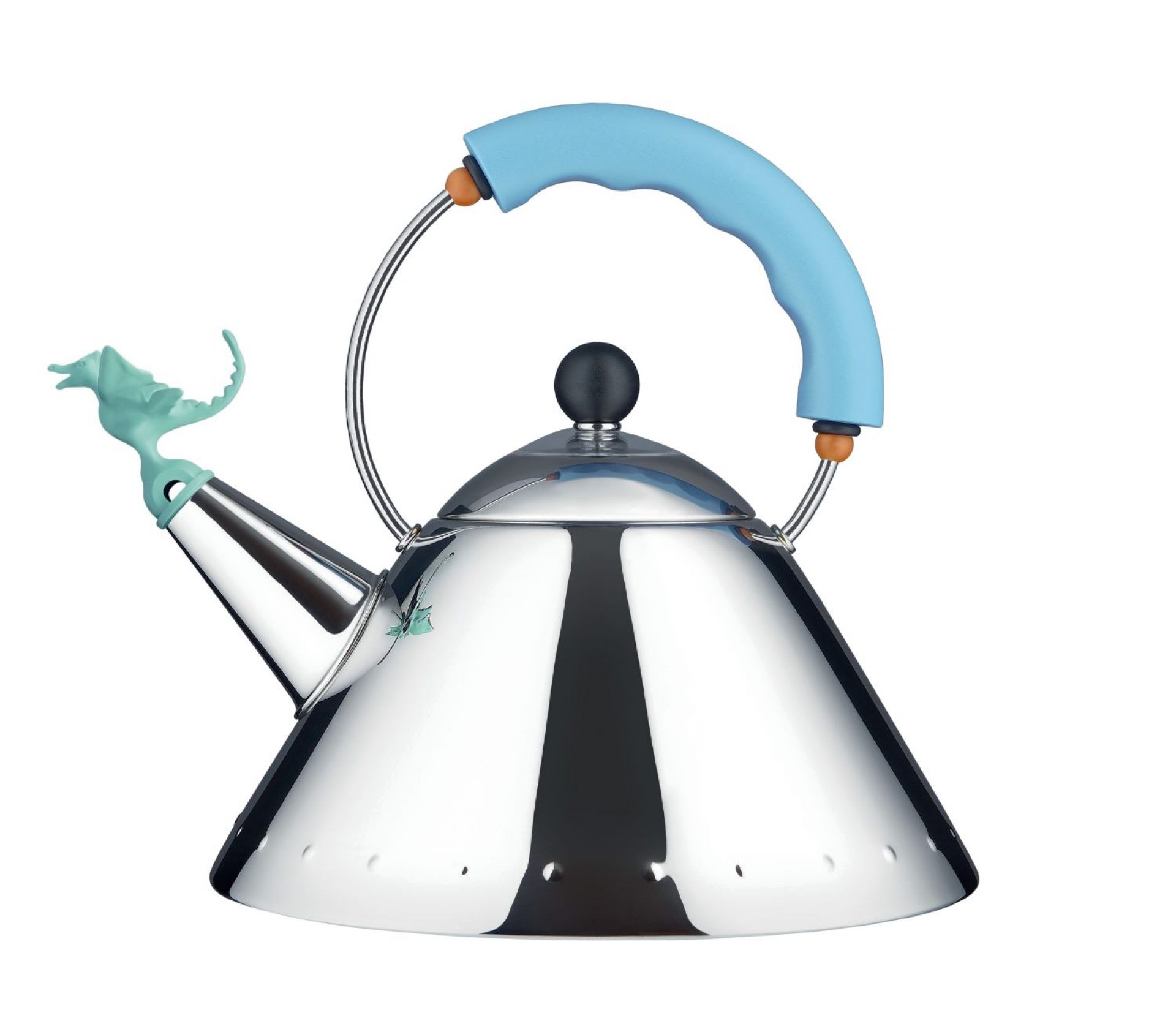 Flute, Replacement Bird Set of 2 for Kettle brass Alessi