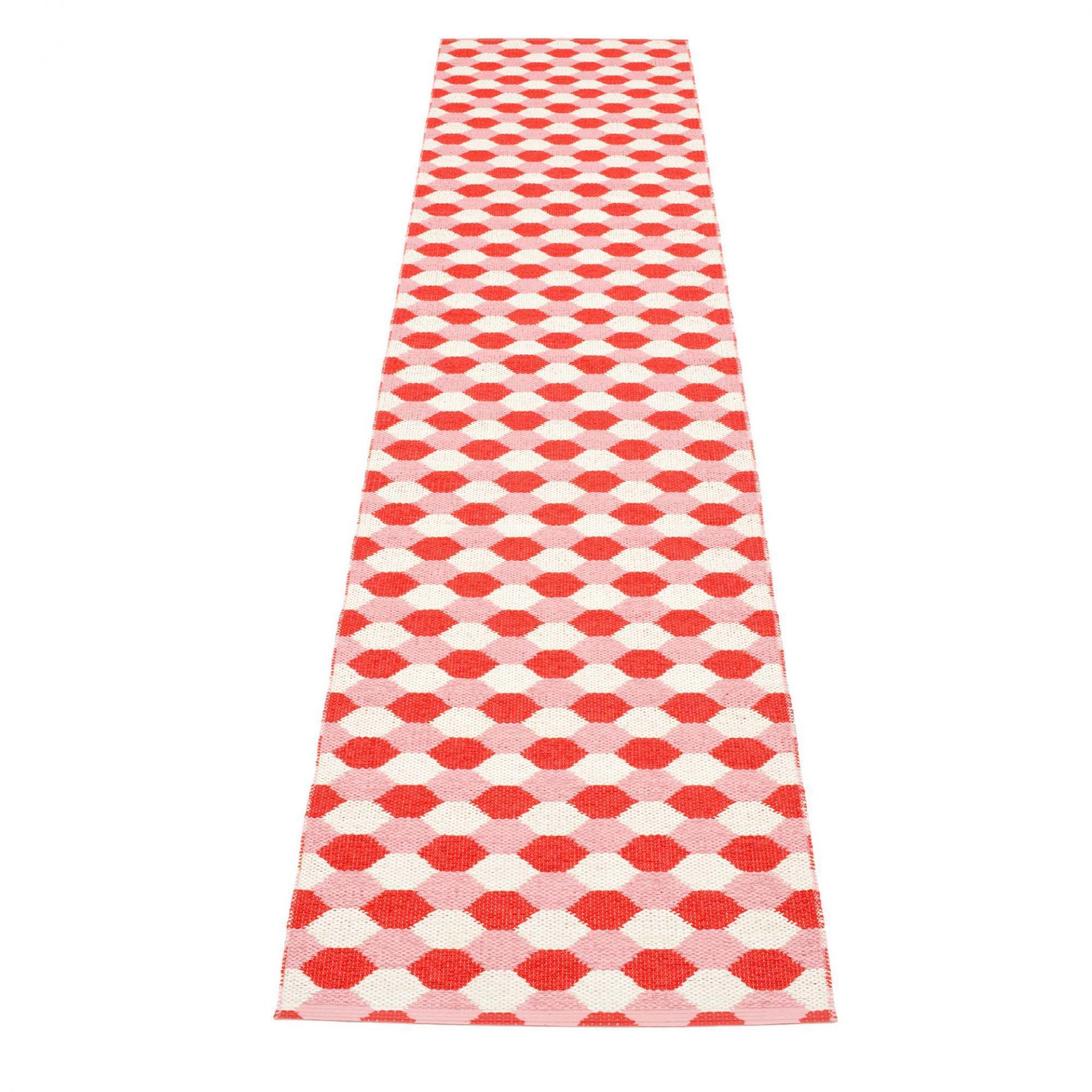 Dana plastic carpet 70x335 coral Pappelina