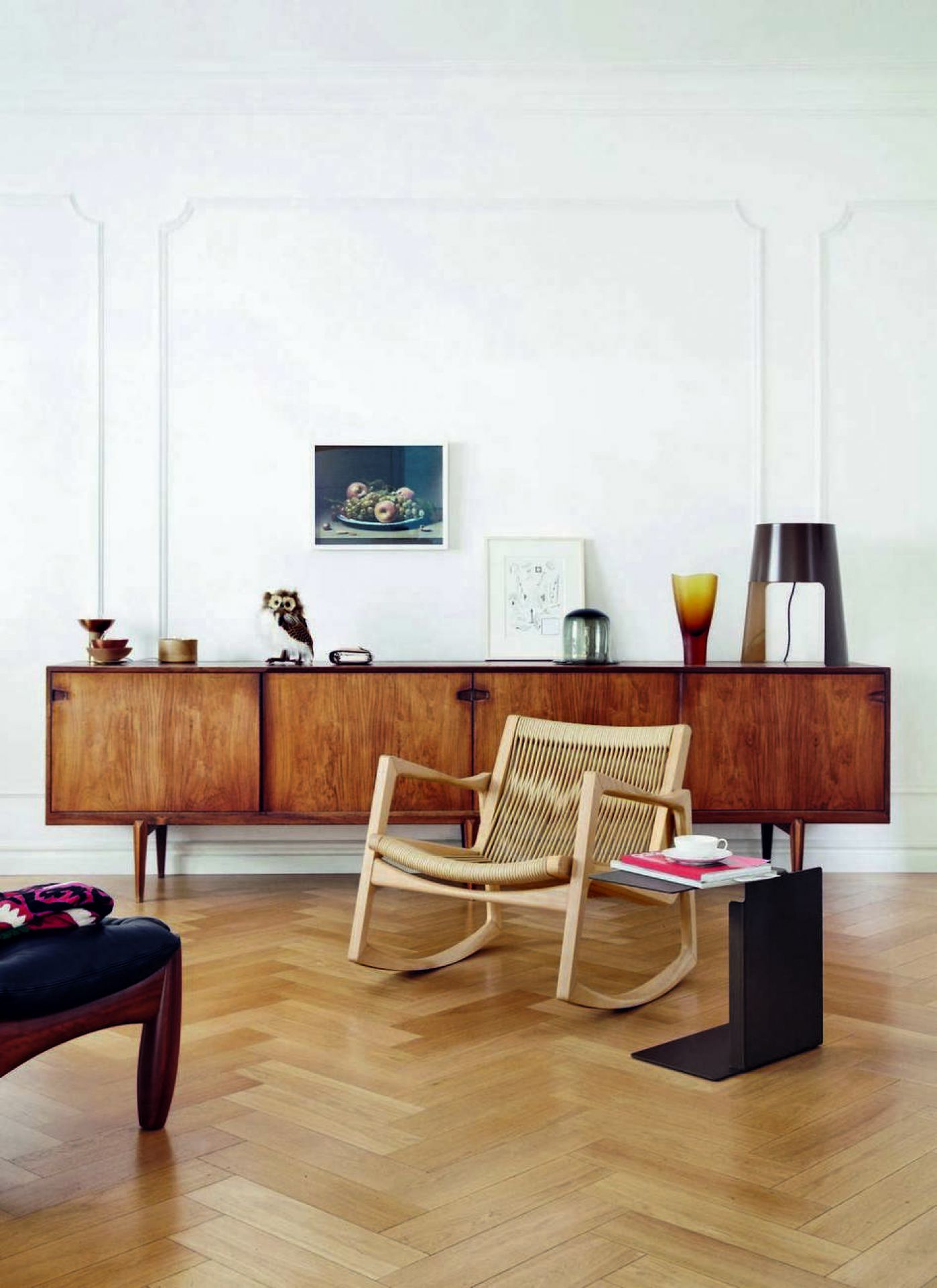 Euvira rocking chair unpadded ClassiCon