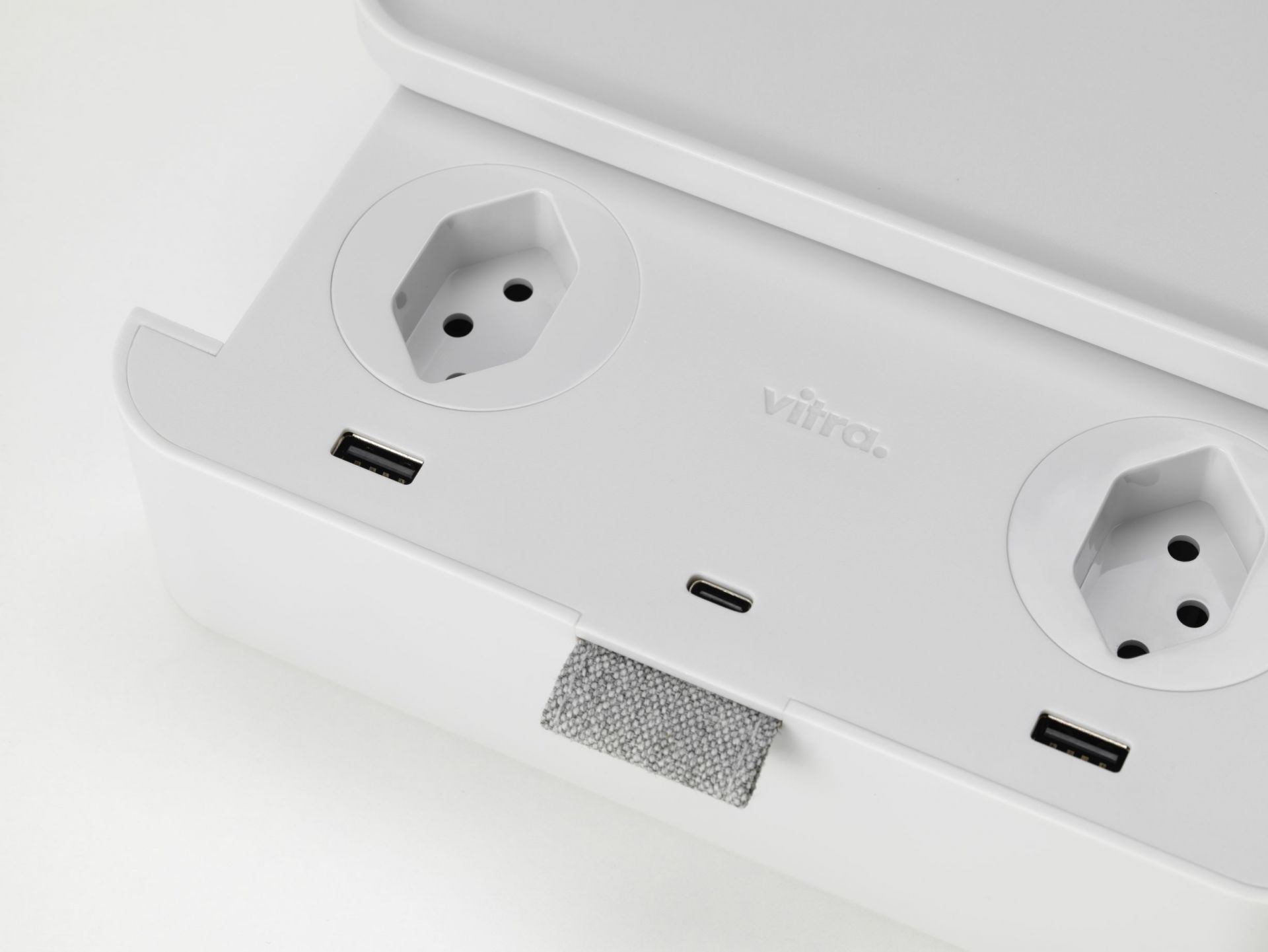 Ampi Wireless Charger and Multiple Socket Vitra
