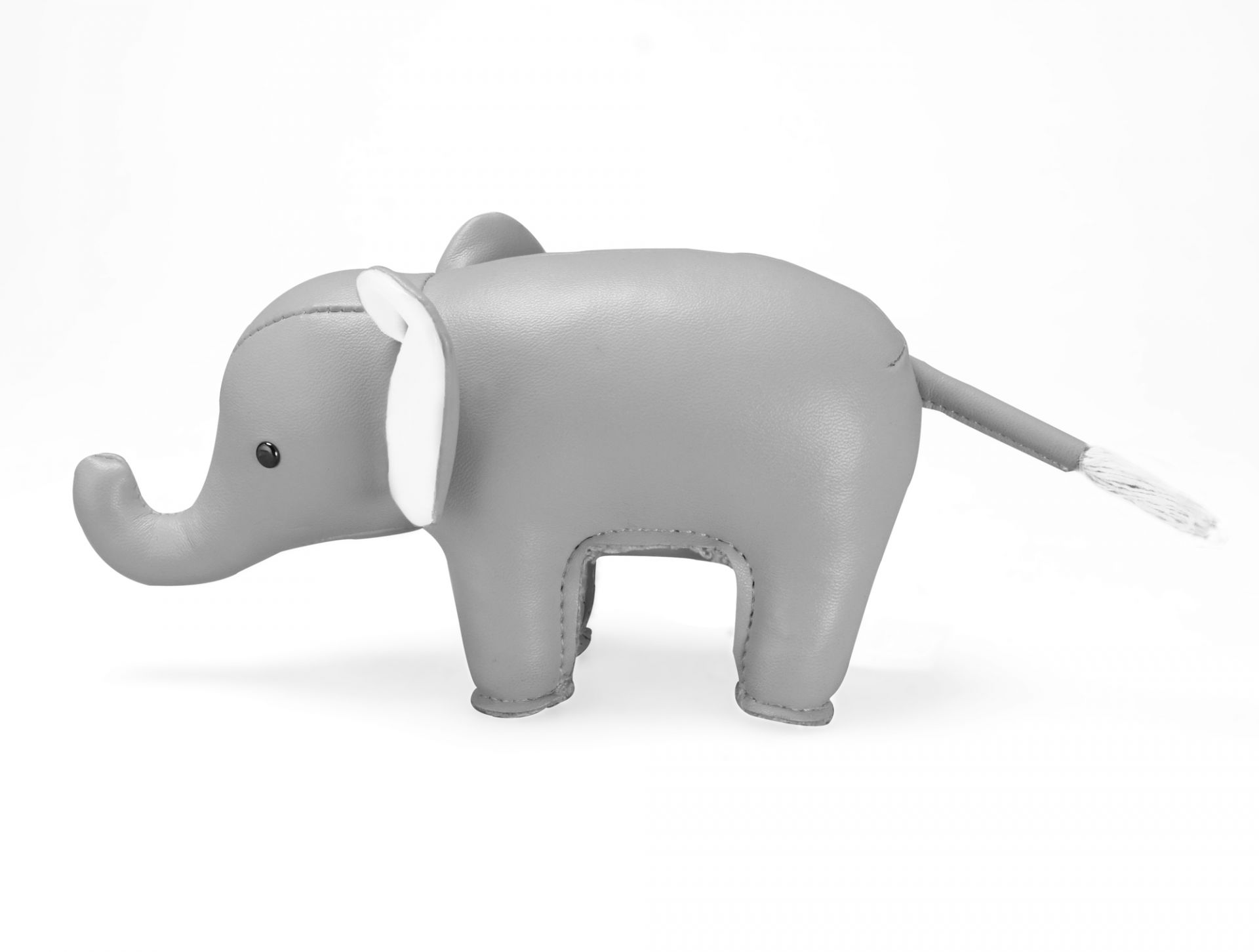 Paperweight Classic Elephant grey/white Züny