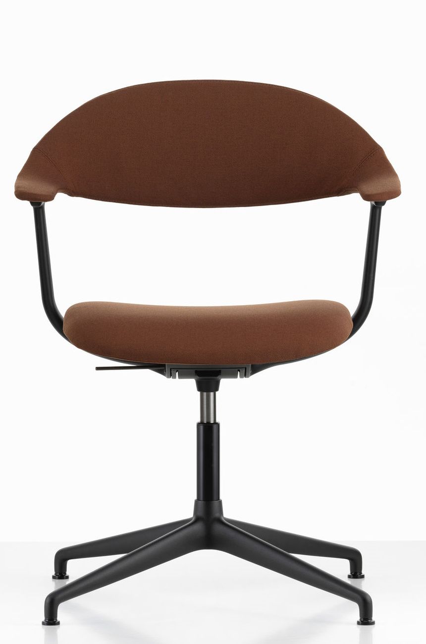 Mynt back and seat Plywood office swivel chair Vitra