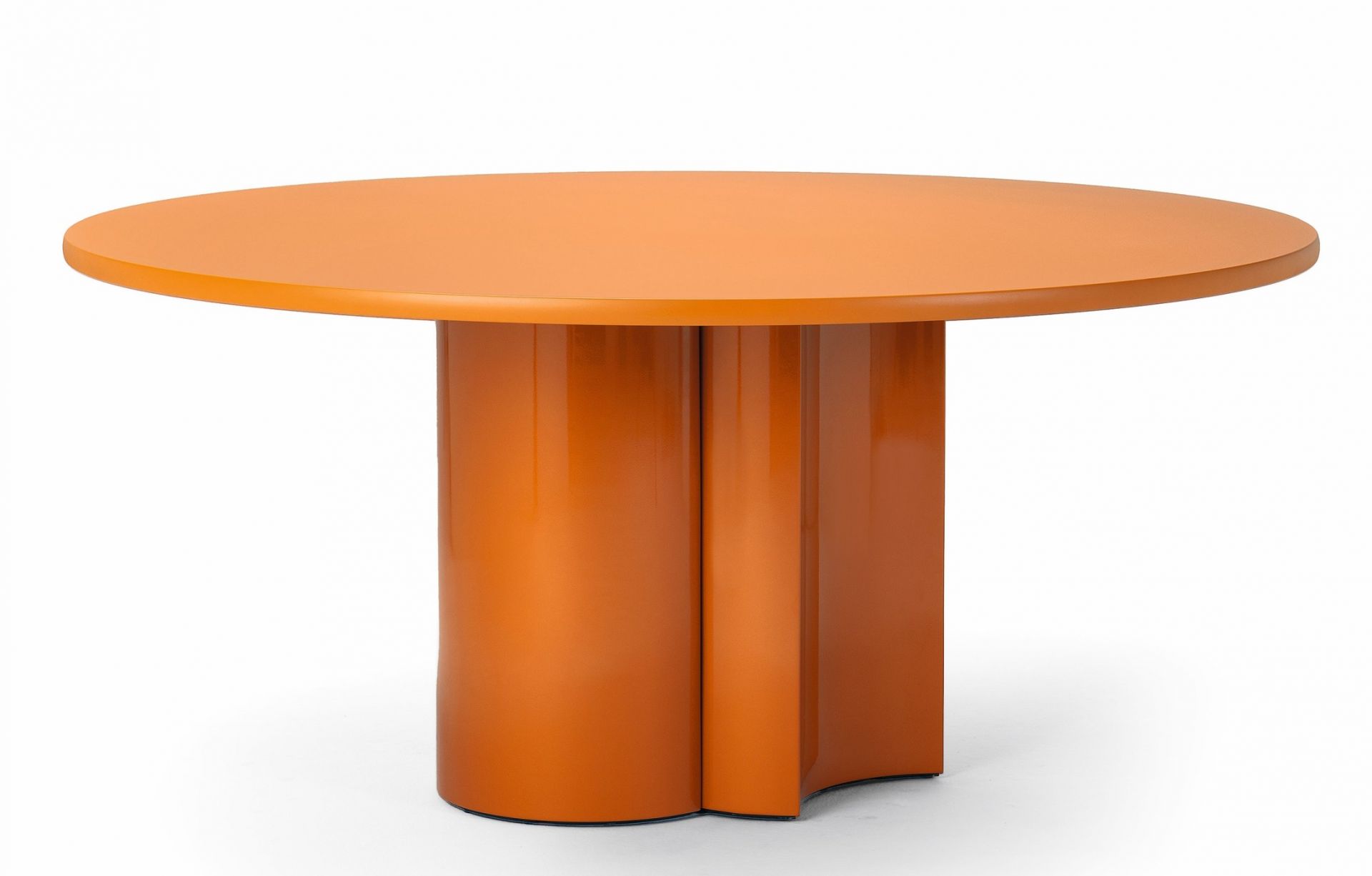 2325 Bol dining table Ø 160 cm Zanotta Caramel matt