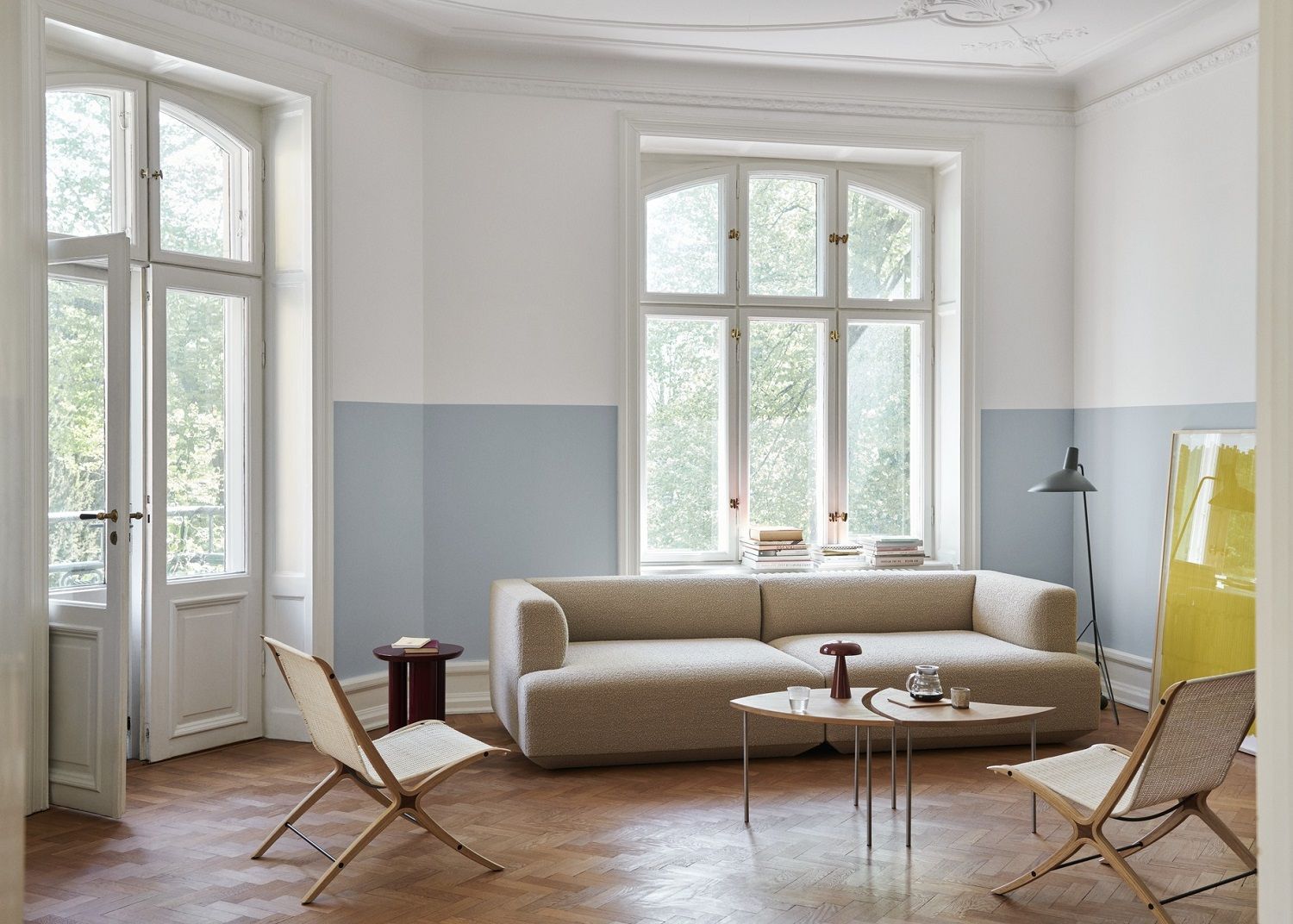 Develius EV1 sofa configuration A and B AndTradition