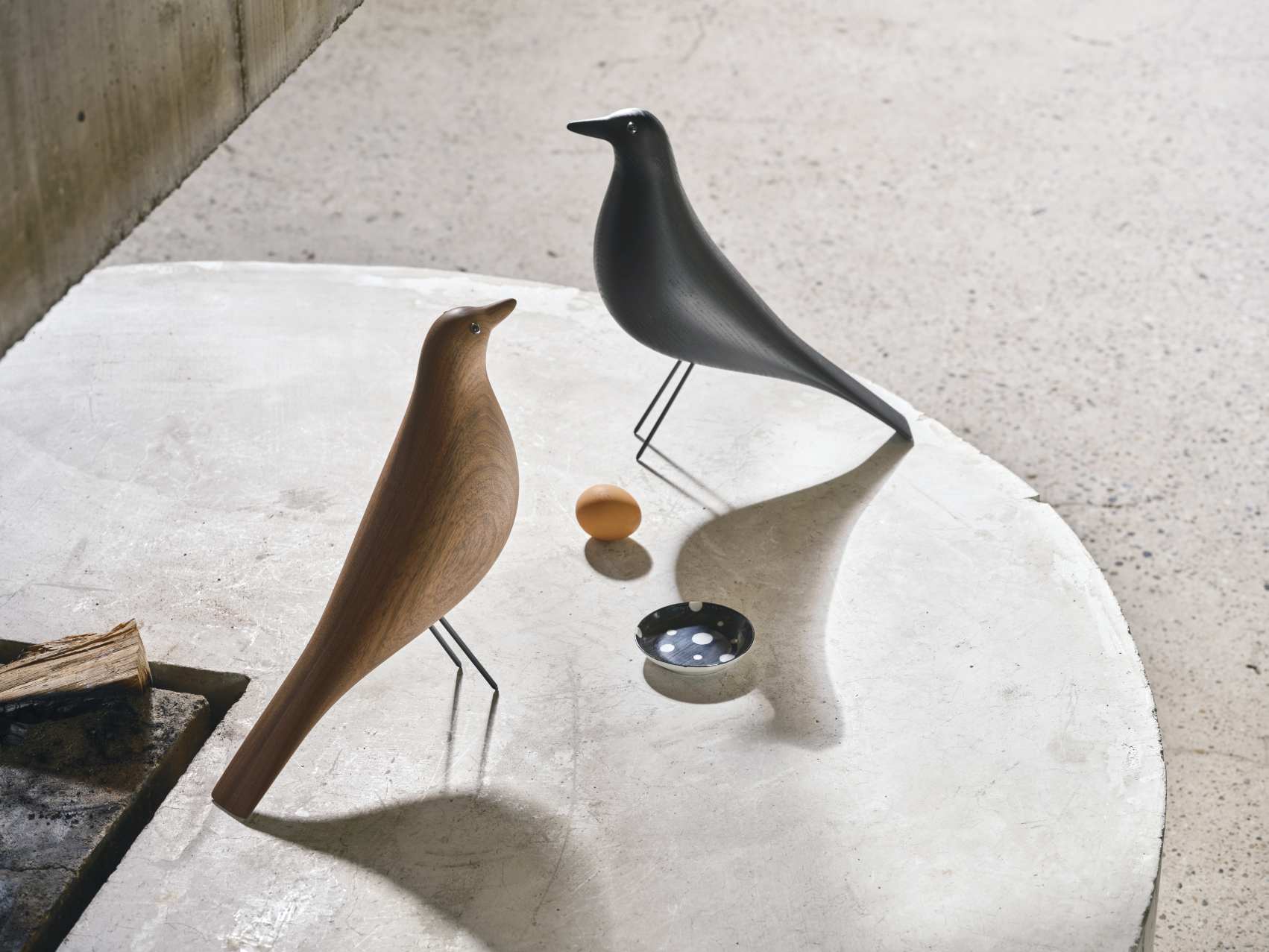 Eames House Bird Sculpture Ash black Vitra NEW VERSION