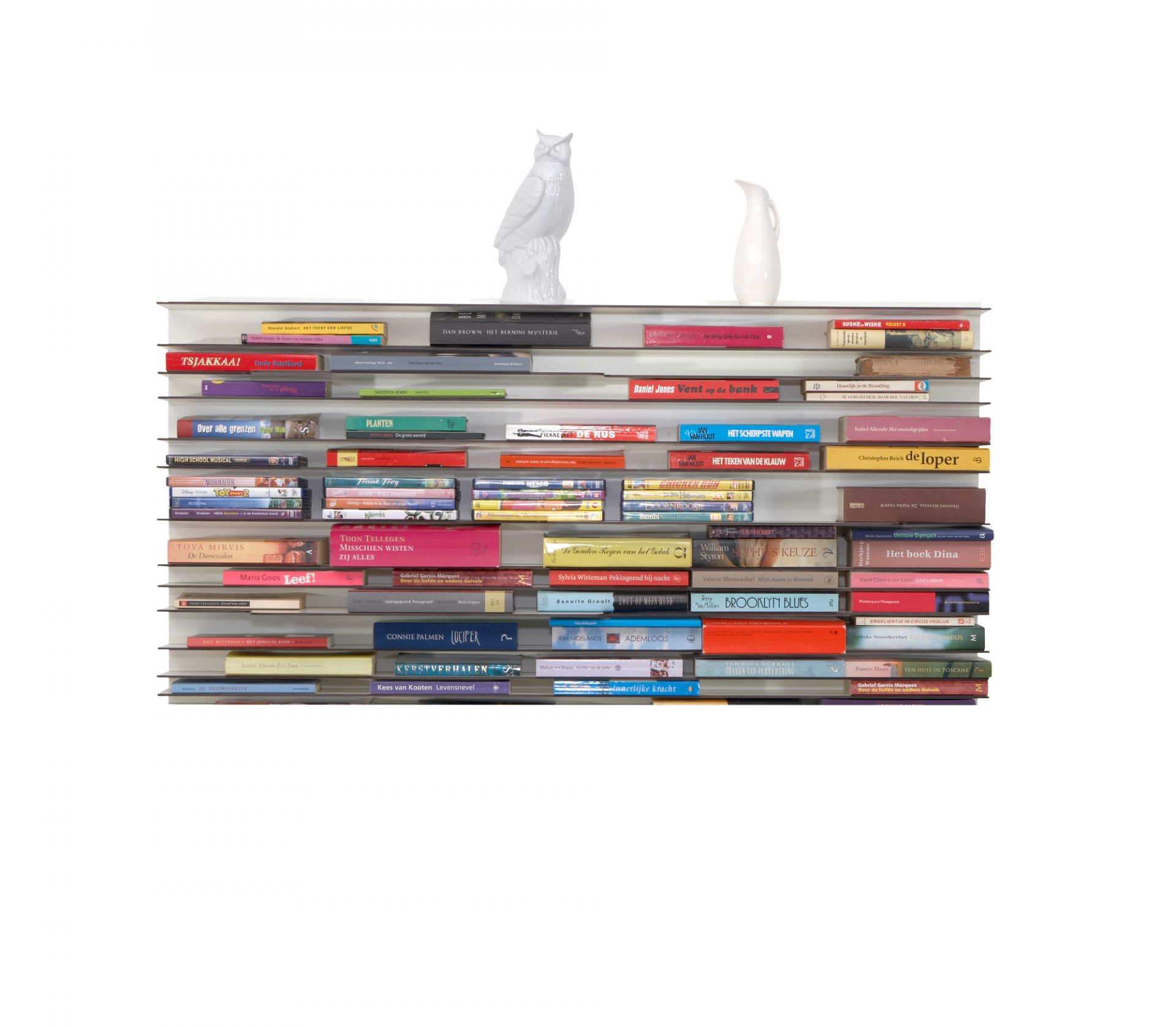 Paperback bookshelf Spectrum white 120x60 cm Paperback bookshelf Spectrum white 120x60 cm