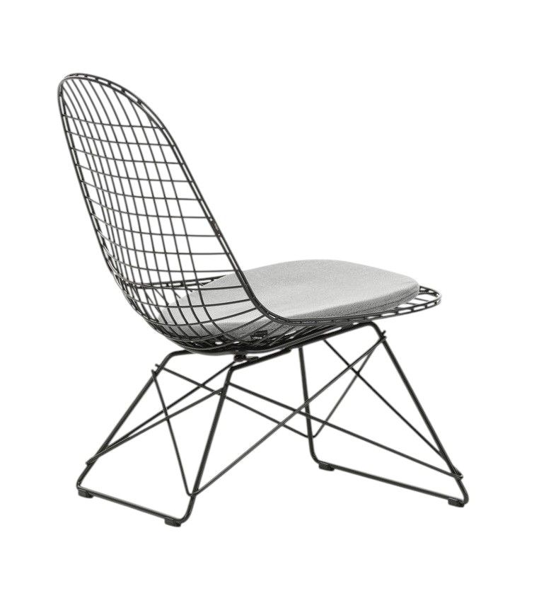 LKR-5 Wire Chair Chair with Seat Cushion Vitra
