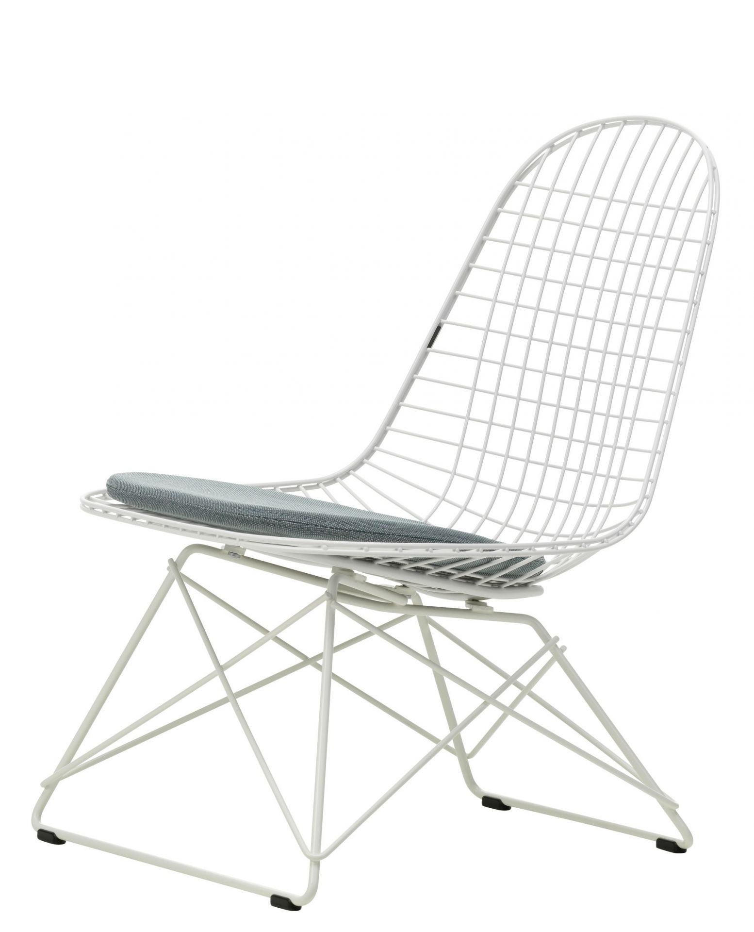 LKR-5 Wire Chair Chair with Seat Cushion Vitra