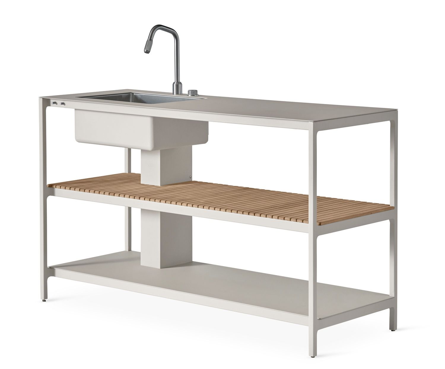 VIPP742 Open-Air Outdoor Kitchen Unit Kitchen unit with sink Vipp