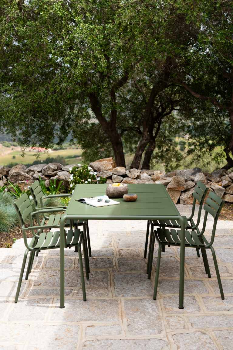Alua Armrest Dining Chair Armrest Chair Outdoor Houe 