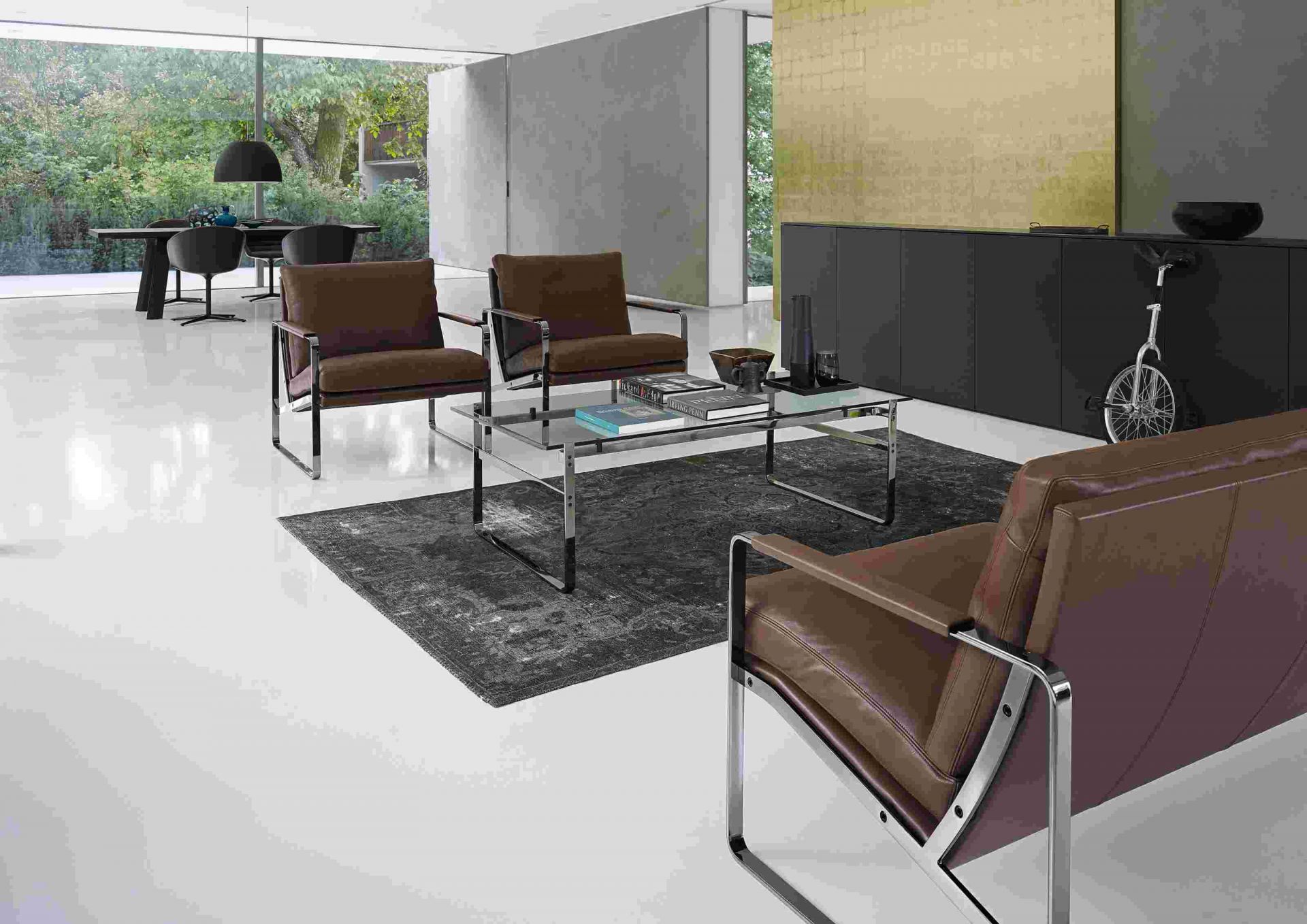 710 Fabricius 2-seater / 3-seater Sofa Walter Knoll 