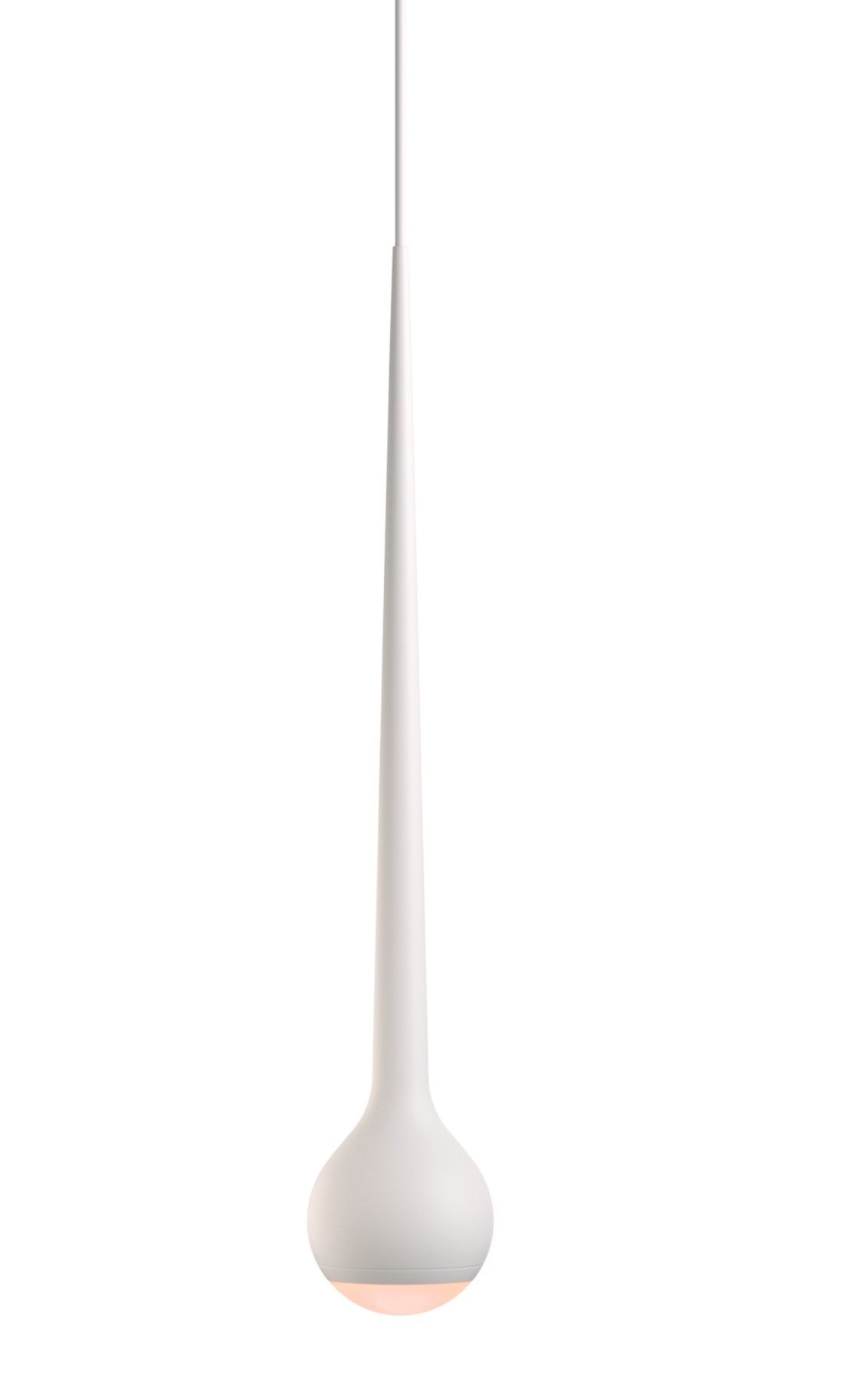 Falling Sun Trace Two Pendant light WHITE Grau SINGLE PIECES