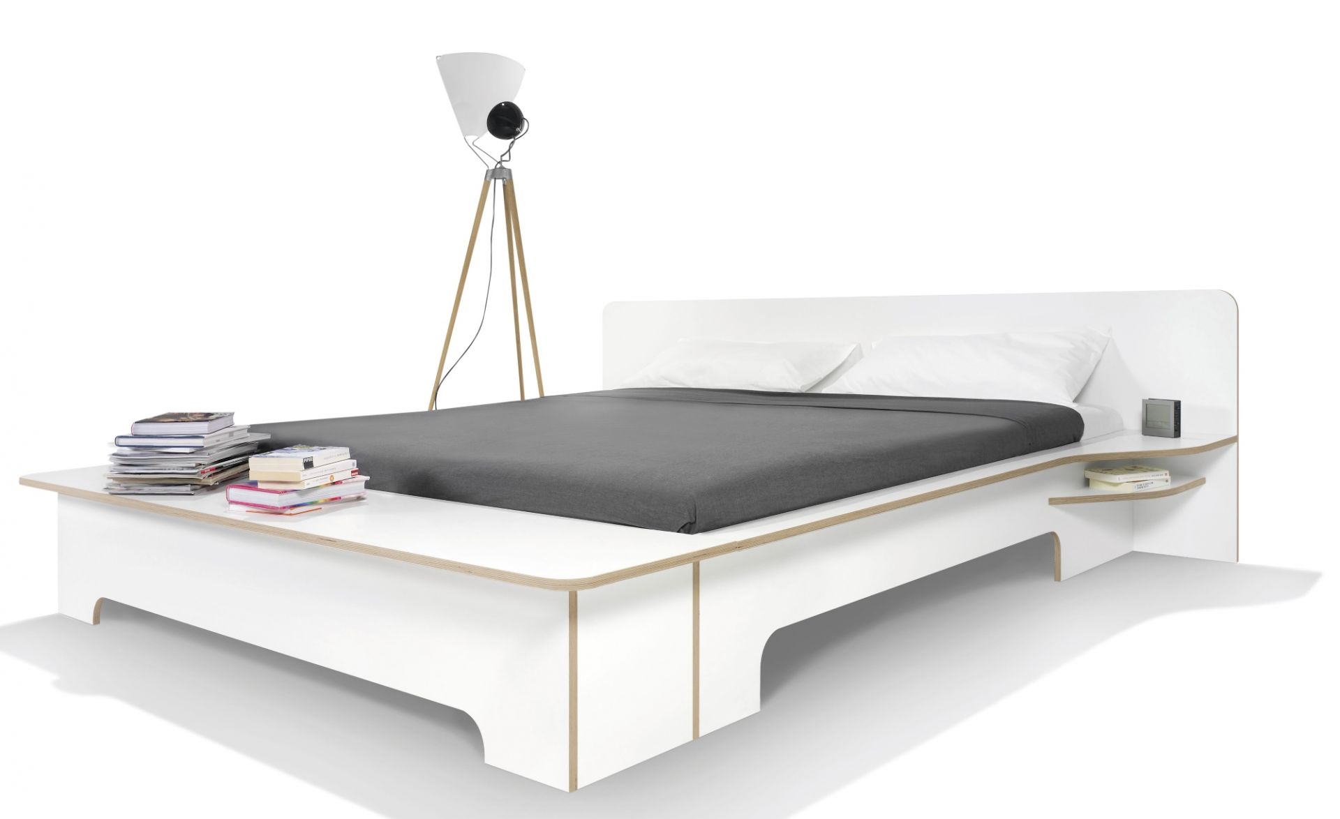 Plane Double bed Müller Möbelwerkstätten