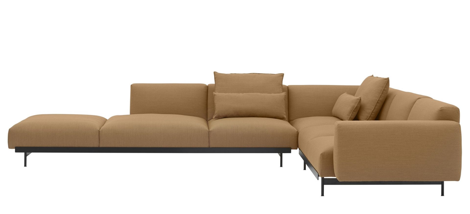 In Situ Modular Sofa 3-Seater Chaise Longue Muuto